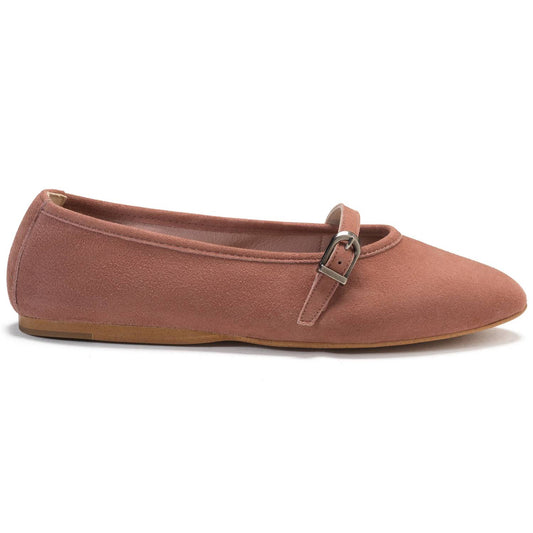Women's Natalie Mary Jane Strap Detail Flats