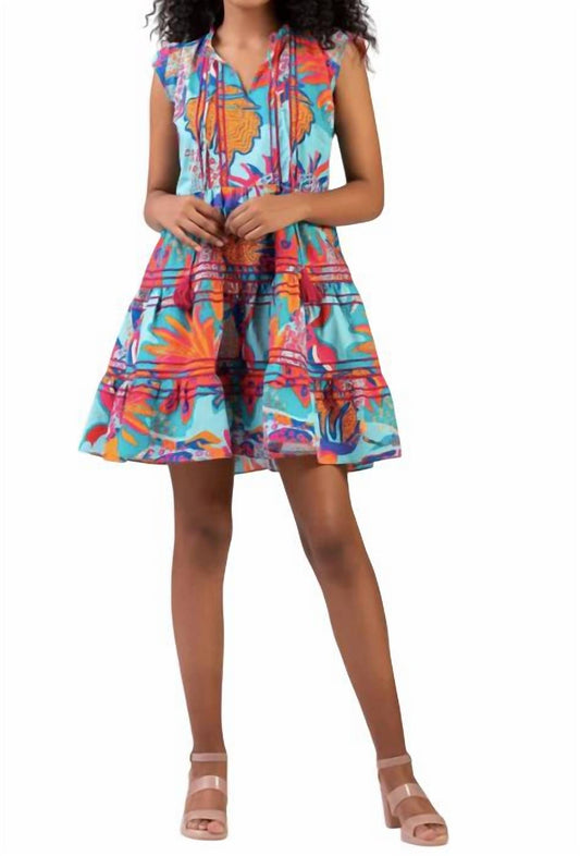 EMILA GARDEN FLOSS MINI DRESS