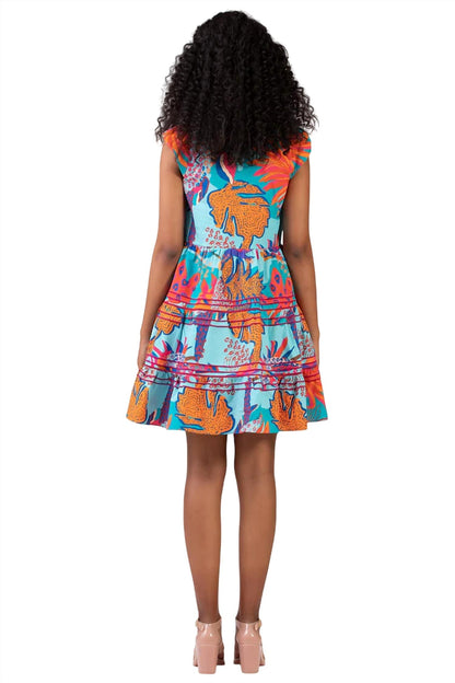 EMILA GARDEN FLOSS MINI DRESS