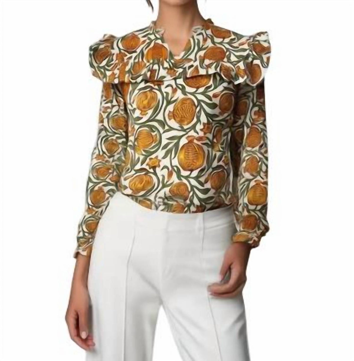 Ruffle Blouse