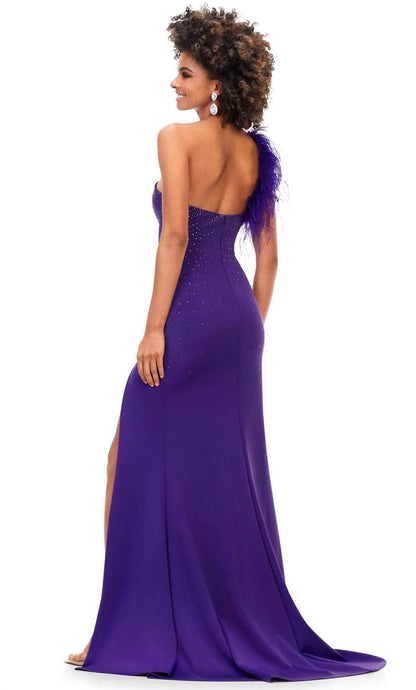 ASHLEYlauren - One Shoulder Prom Dress - Rack Hunt
