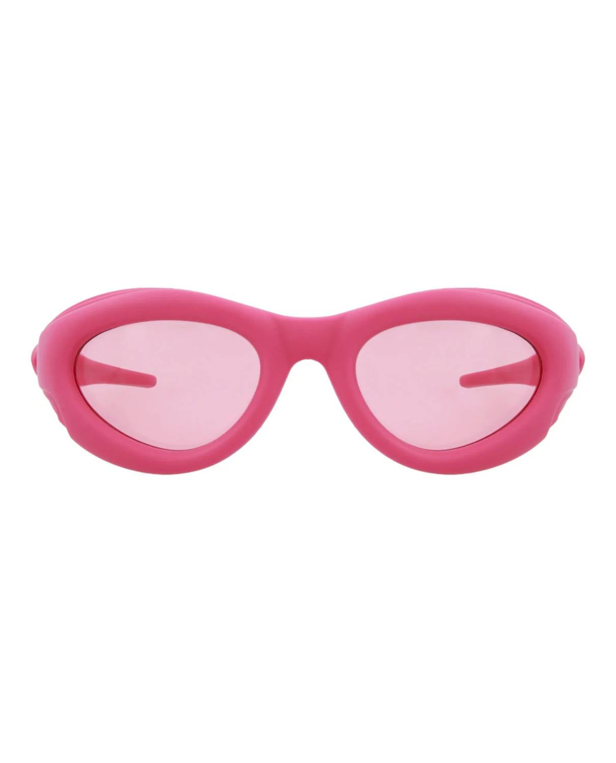 Women's Oval-frame Injection Sunglasses
