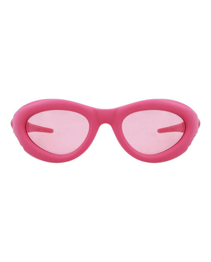 Women's Oval-frame Injection Sunglasses