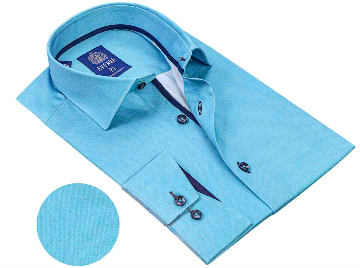 Men’s European Button-down Long Sleeve Shirt