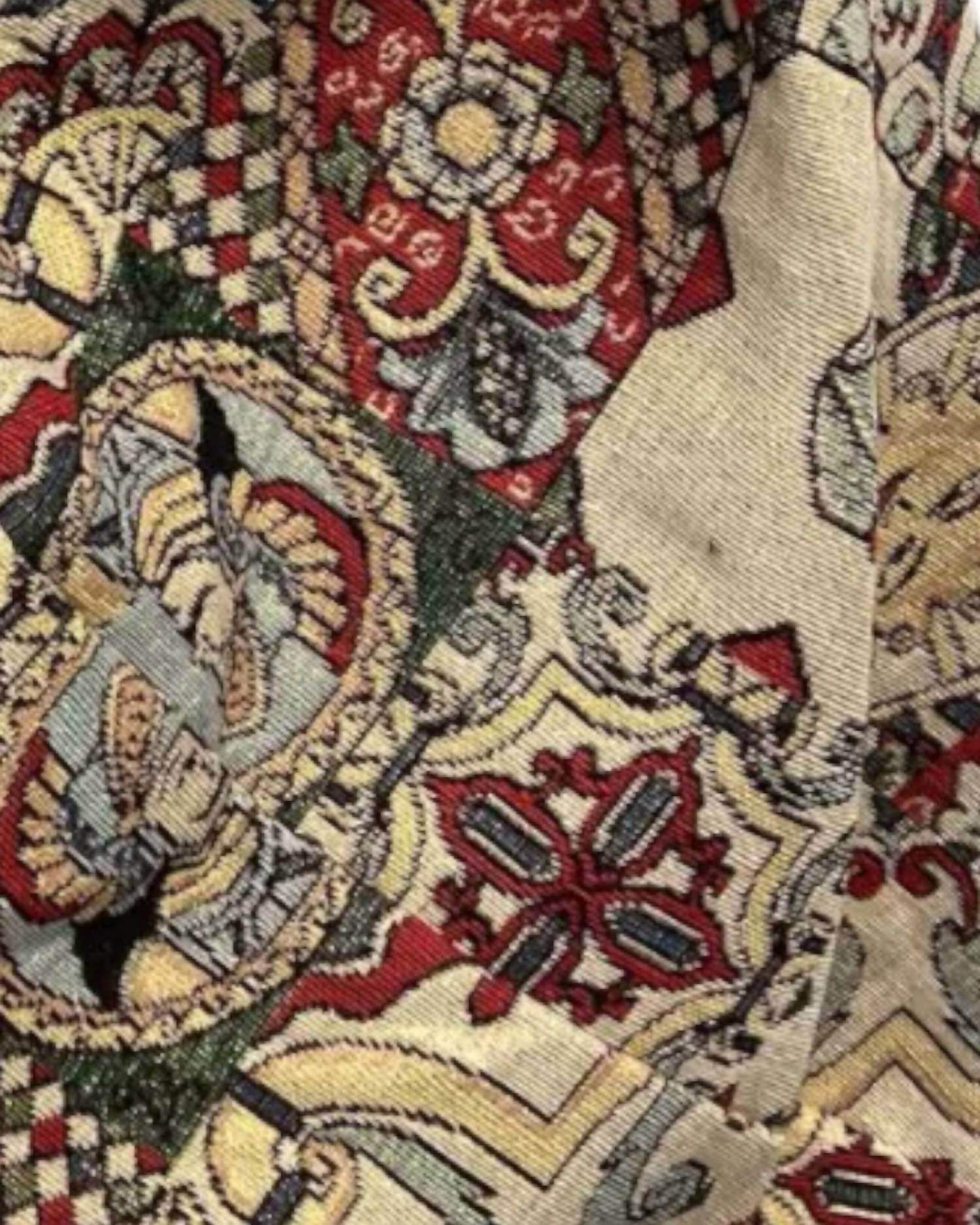 Jijou Capri - Women's Giselle Printed Cotton Canvas Oversized Hobo Bag - Rack Hunt -