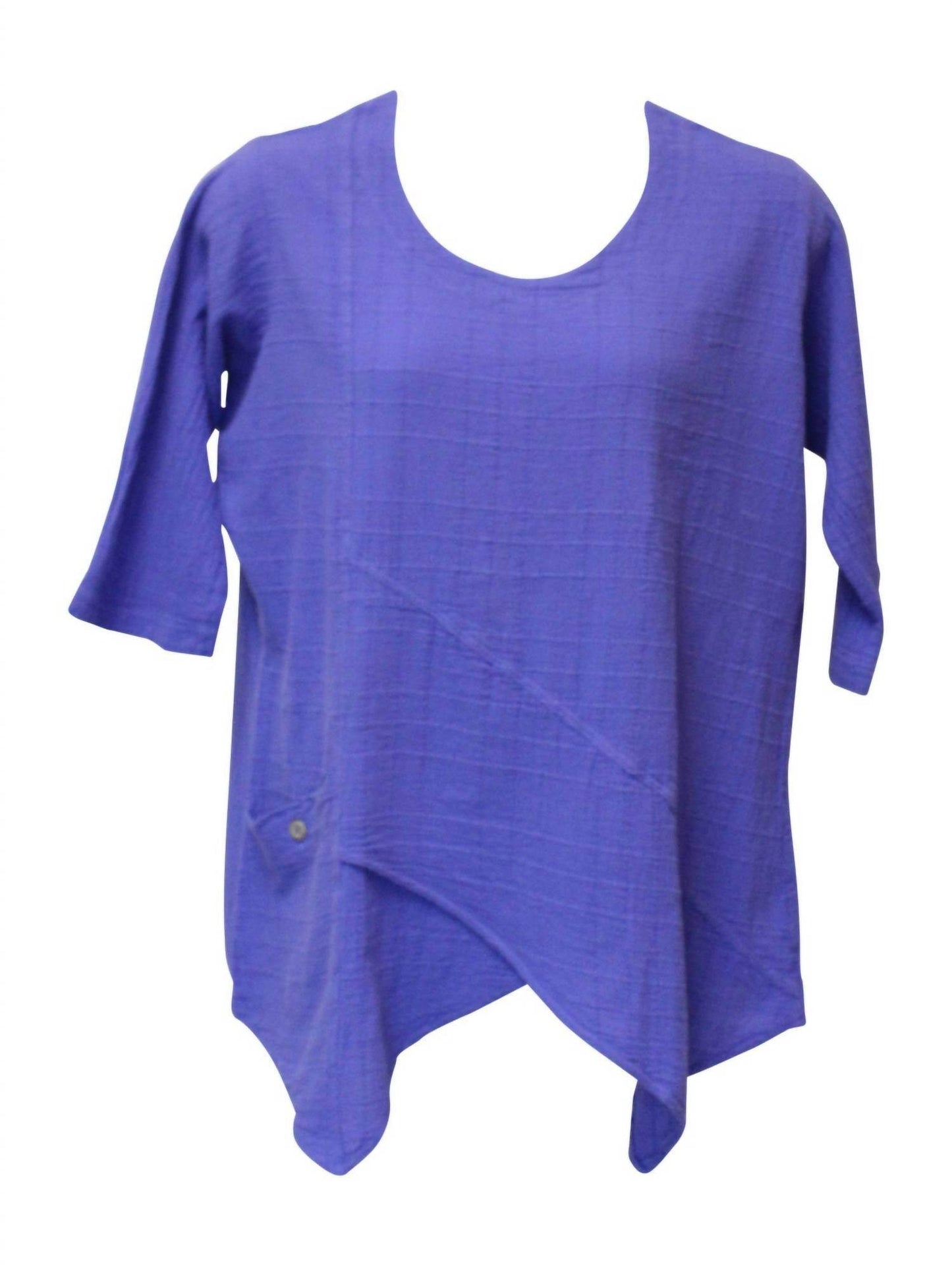 Ezze Wear - Dotty Gauze Cotton Ginger Tunic Top - Rack Hunt -