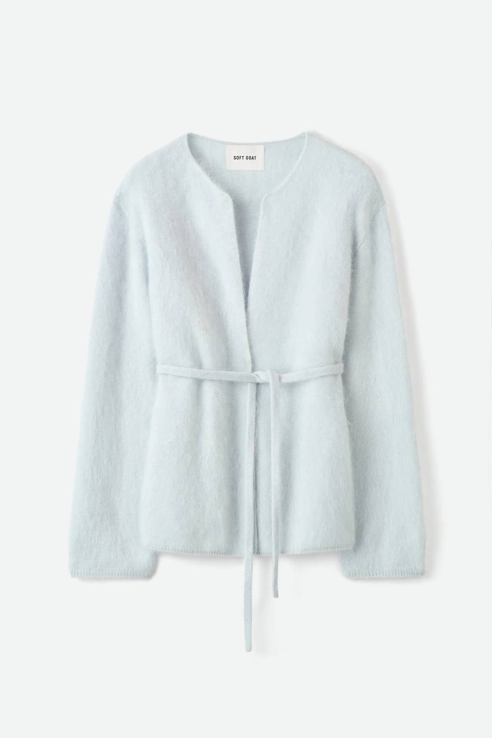 Brushed Knitted Cardigan
