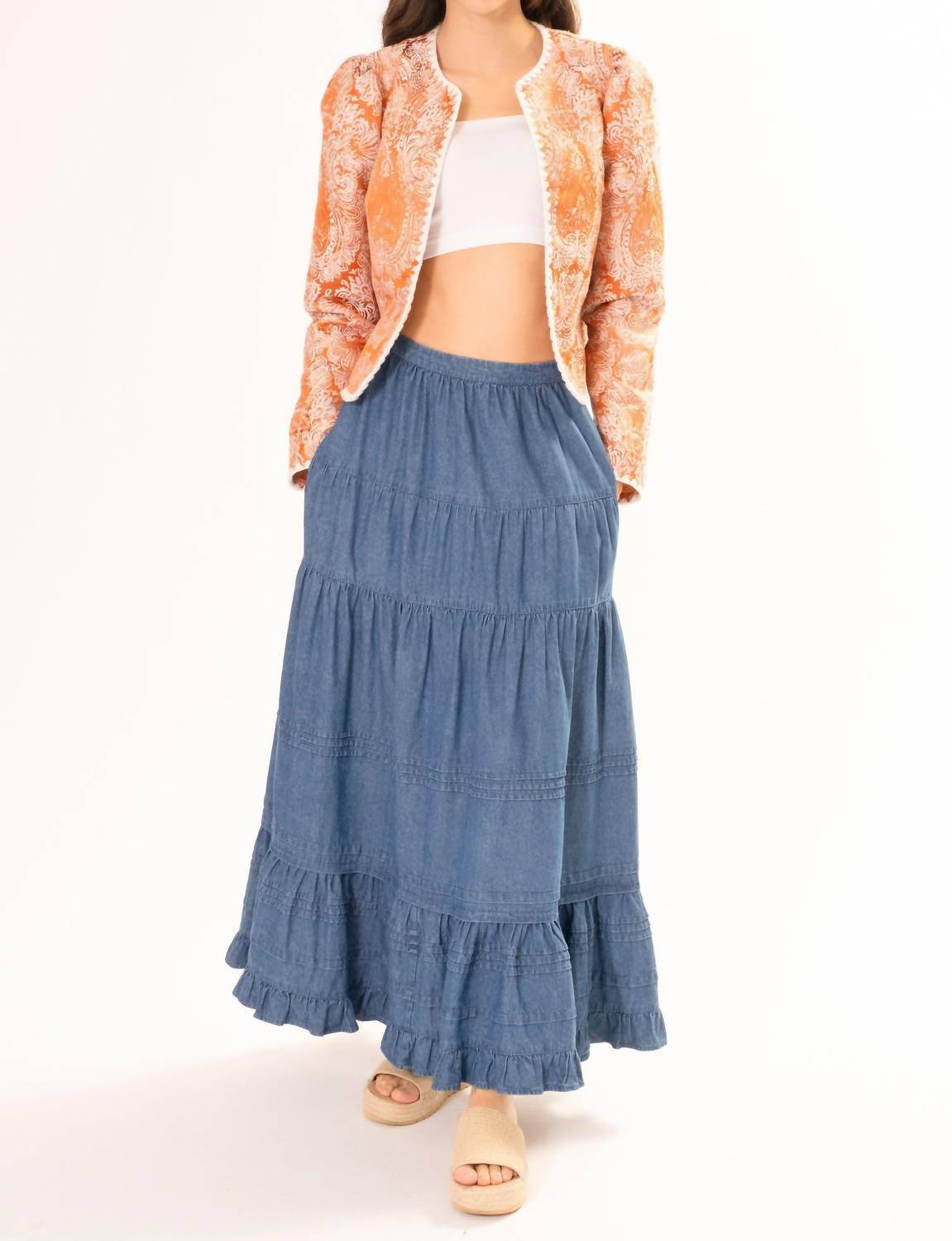 Area Stars - Paisley Jacquard Jacket - Rack Hunt