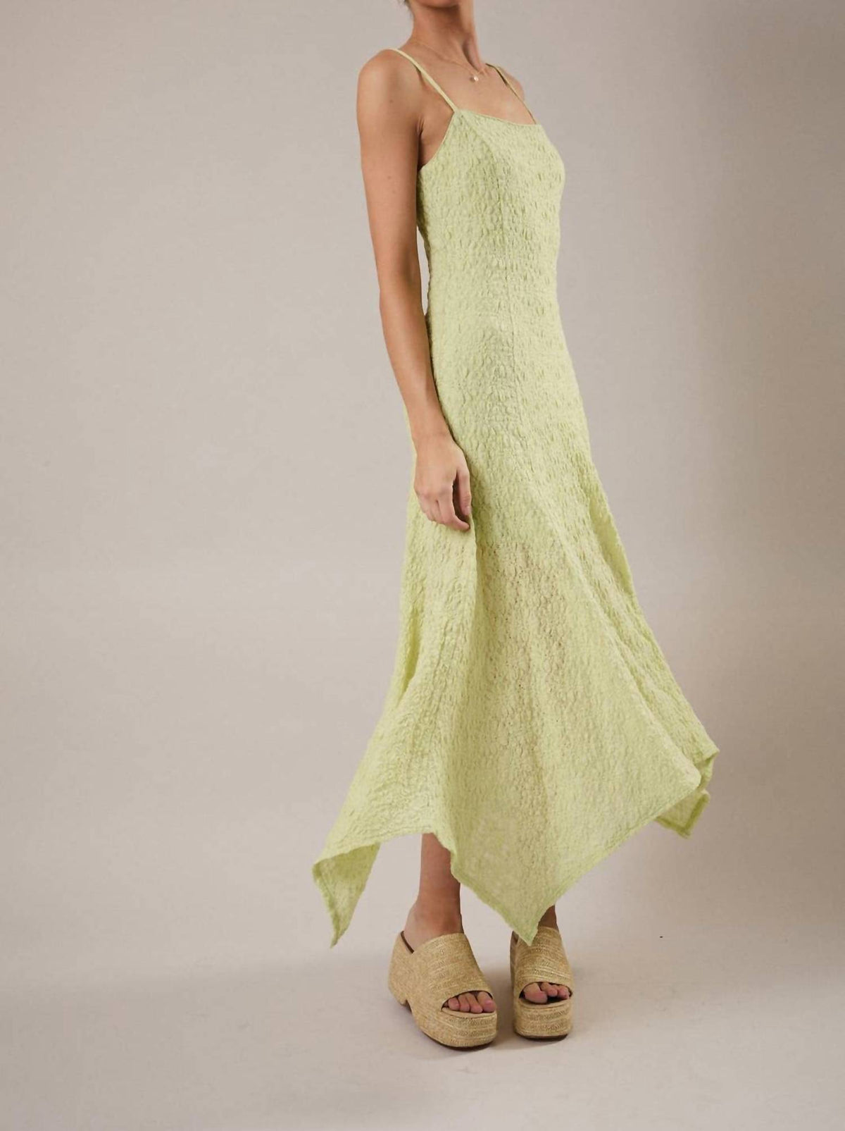 Handy Handkerchief Midi Dress