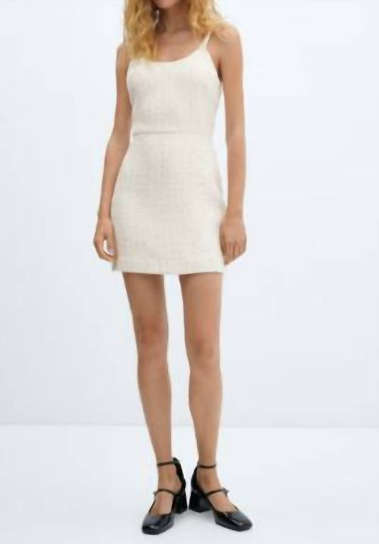 Mango - Tweed Sequin Dress - Rack Hunt -