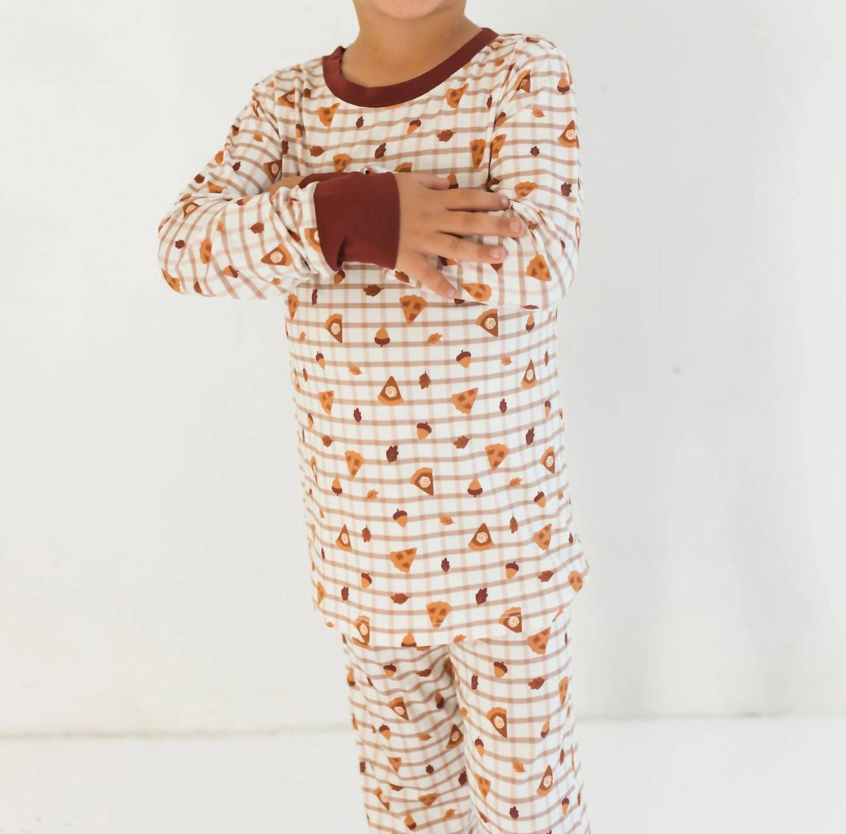 Kids Long Sleeve Two Piece Pajama Set