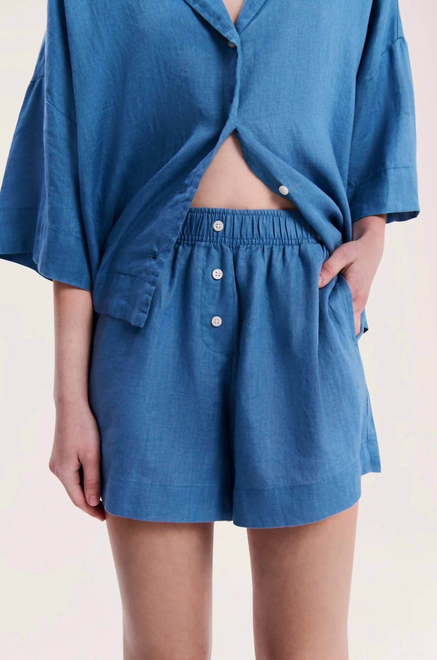 Nude Lucy - Women's Lounge Linen Short - Rack Hunt