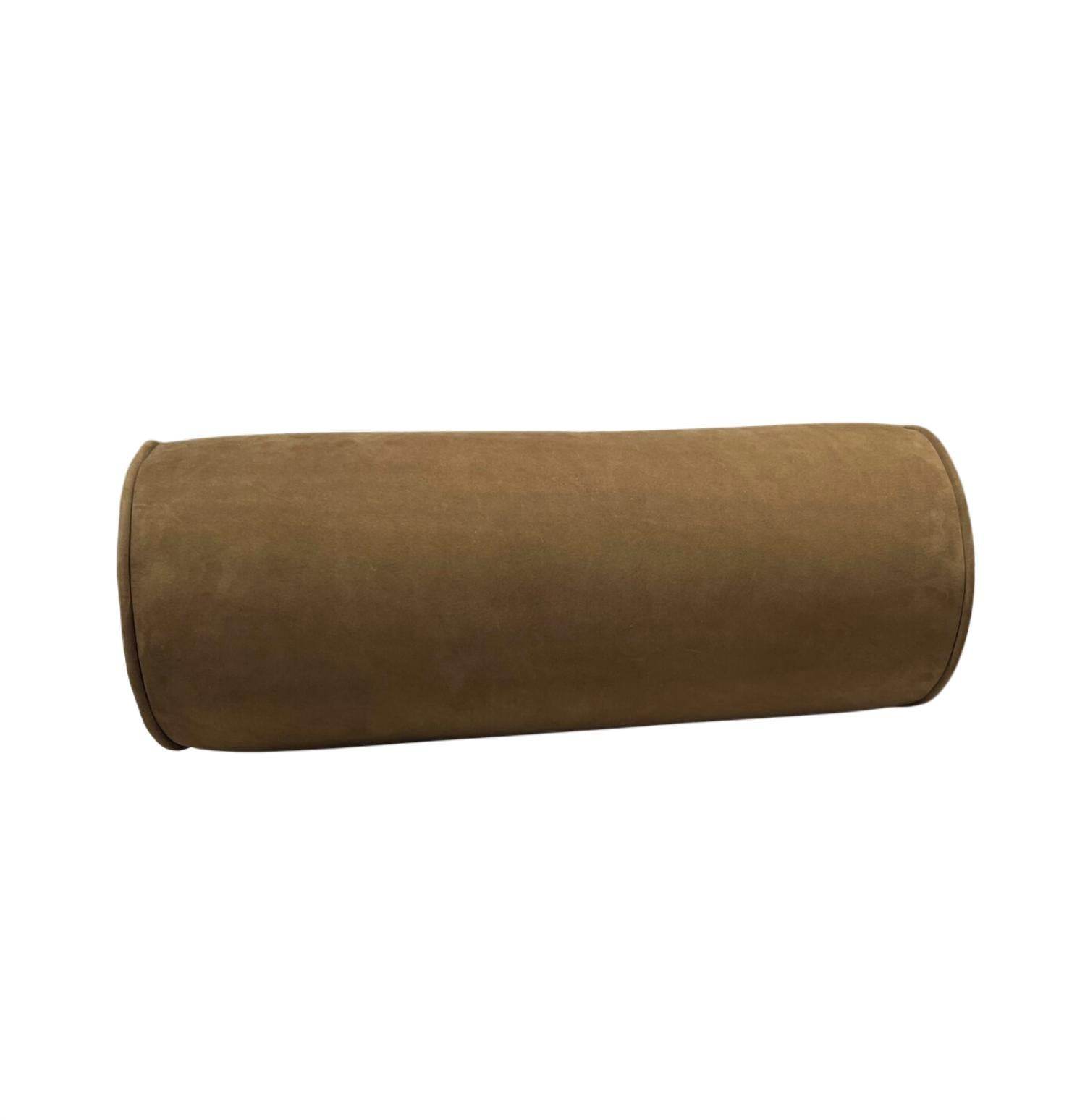 Mickler & Co. - Leather Bolster Pillow - Rack Hunt -