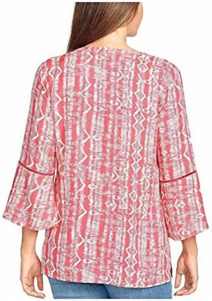 Nova Flutter Sleeve Blouse