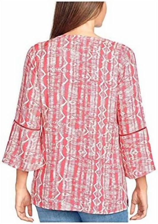 Nova Flutter Sleeve Blouse