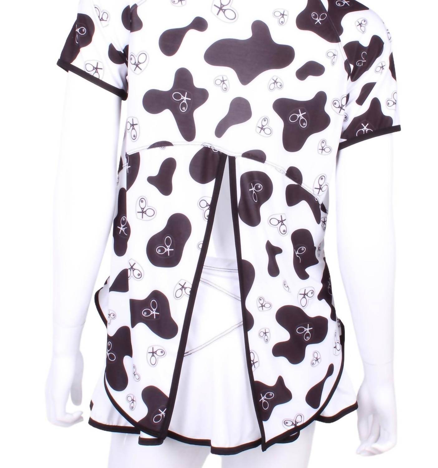 Love Love Tennis - Women's Limited Short Sleeve Tie Back Top - Rack Hunt