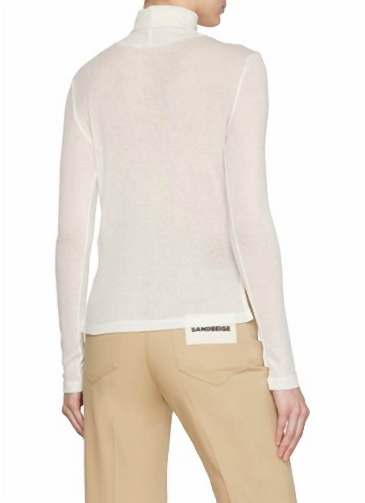 SANDBEIGE - Sandy Turtleneck Top - Rack Hunt -