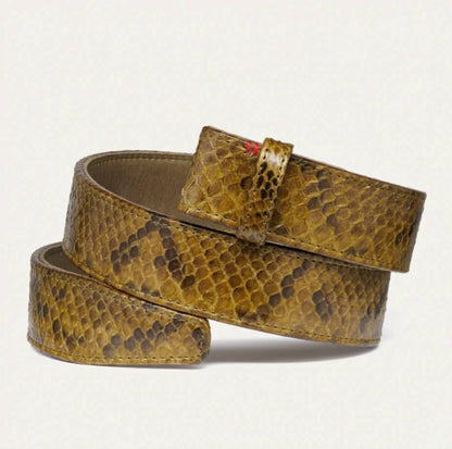 Women's Python Belt