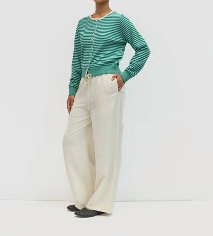Ruby Stripe Knit Cardigan