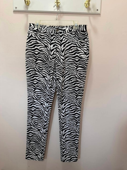 Women's Zebra Print Pant