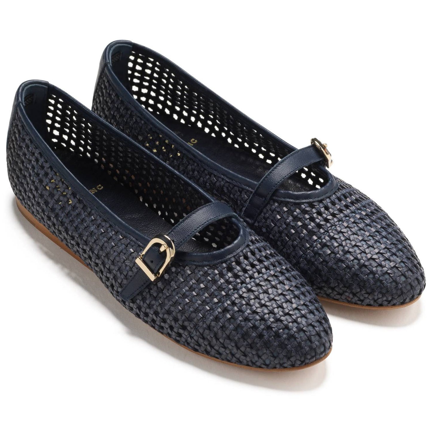 Women's Natalie Mary Jane Strap Detail Flats