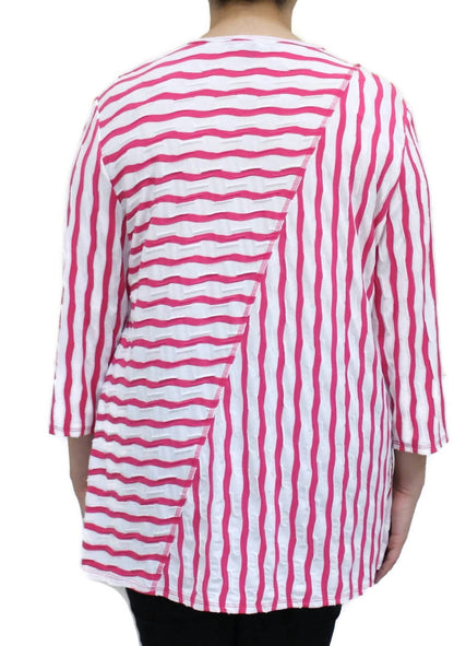 Women's Wavy Stripe Top