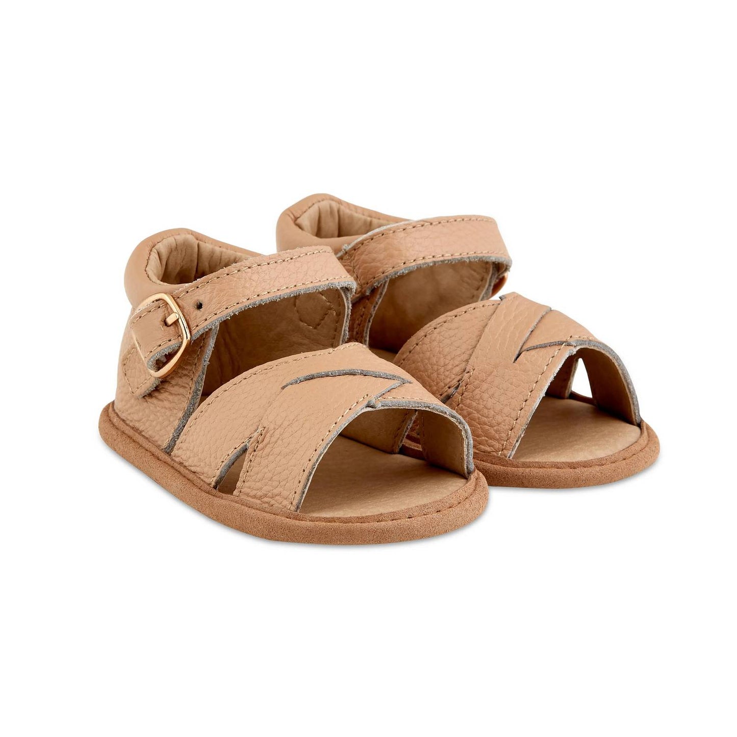 Girls Tully Split-soled Leather Sandal