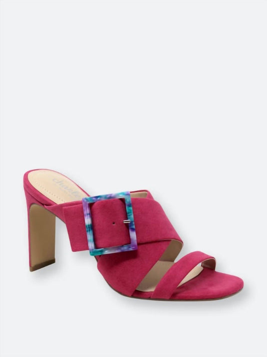 GLEAM BLOCK HEEL