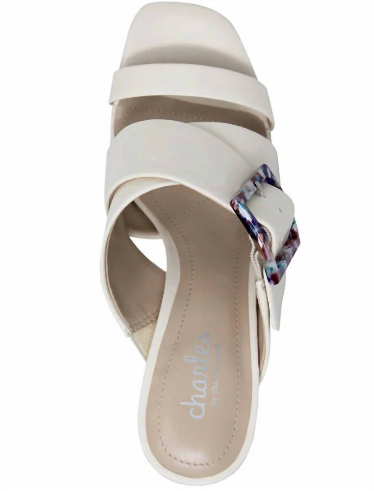 GLEAM BLOCK HEEL