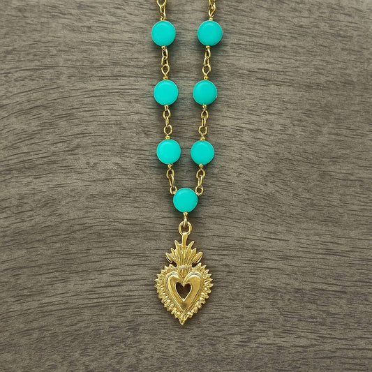 Women's Jade Chain Necklace
