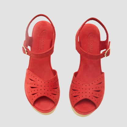 Women's Flower High Beep Sandal