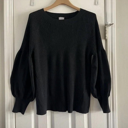 Rib Knit Blouse