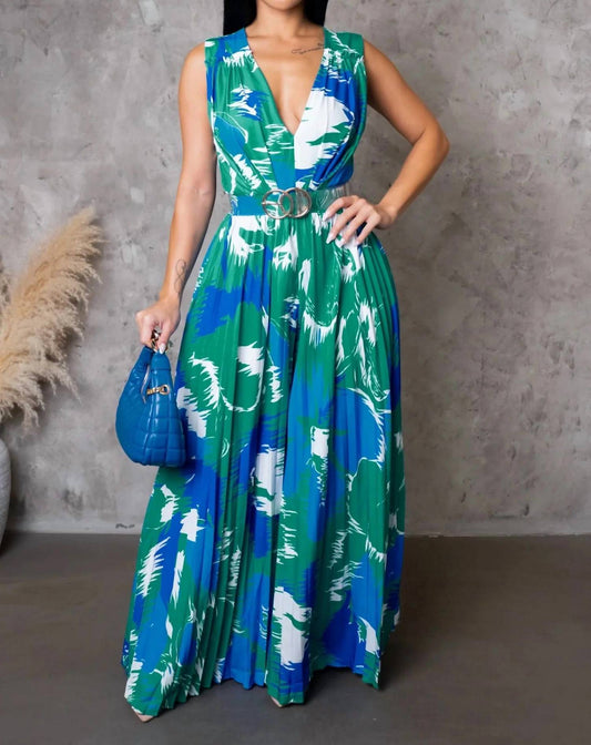 Layana Pleated Jumpsuit