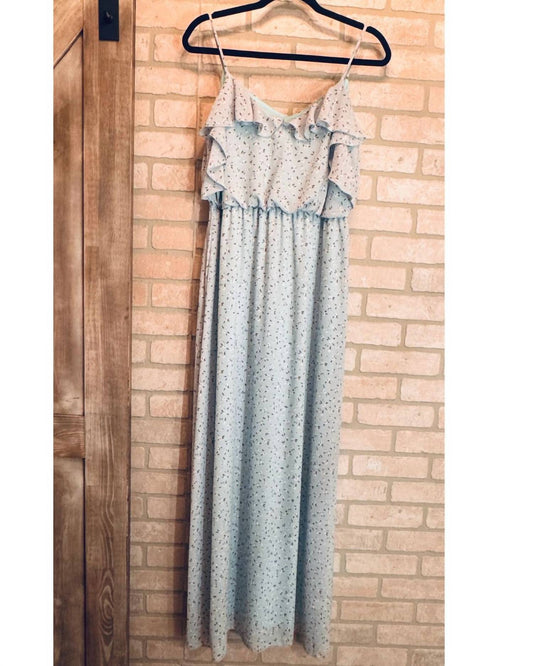 Women's Whispering Meadow Ruffle Maxi Dress