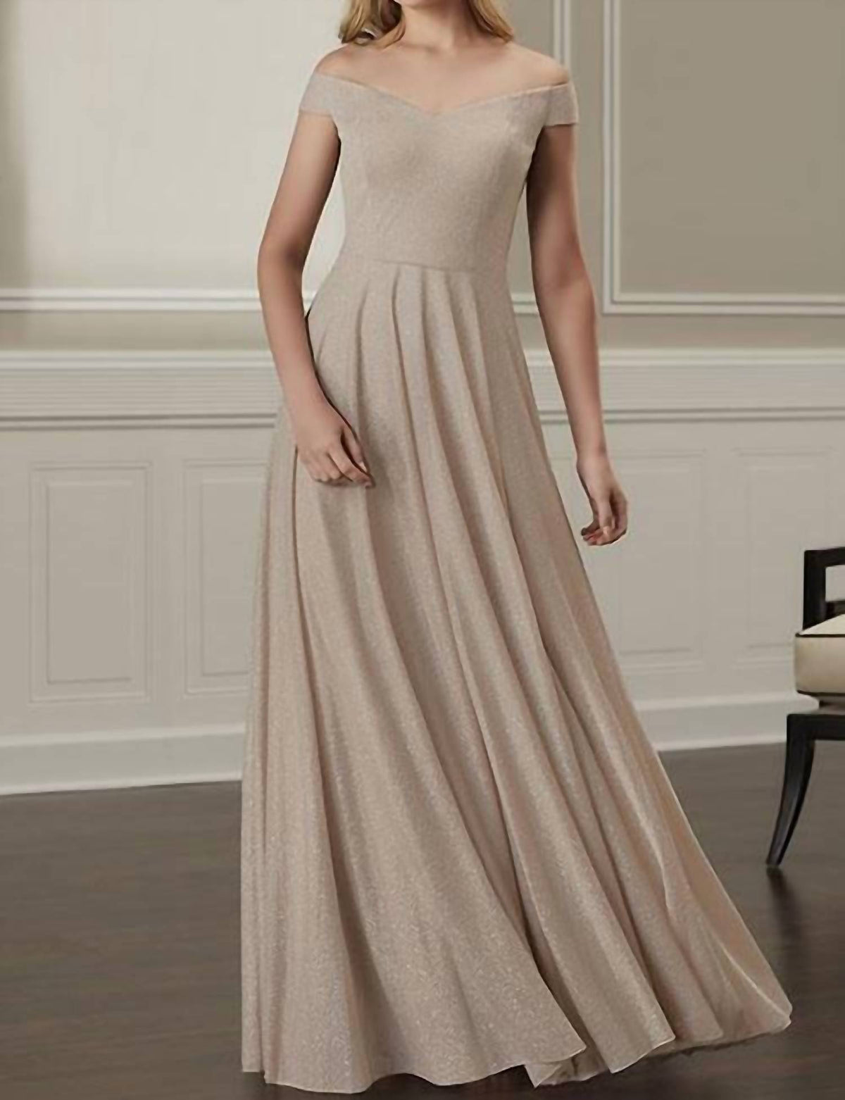 Sparkle Net Gown