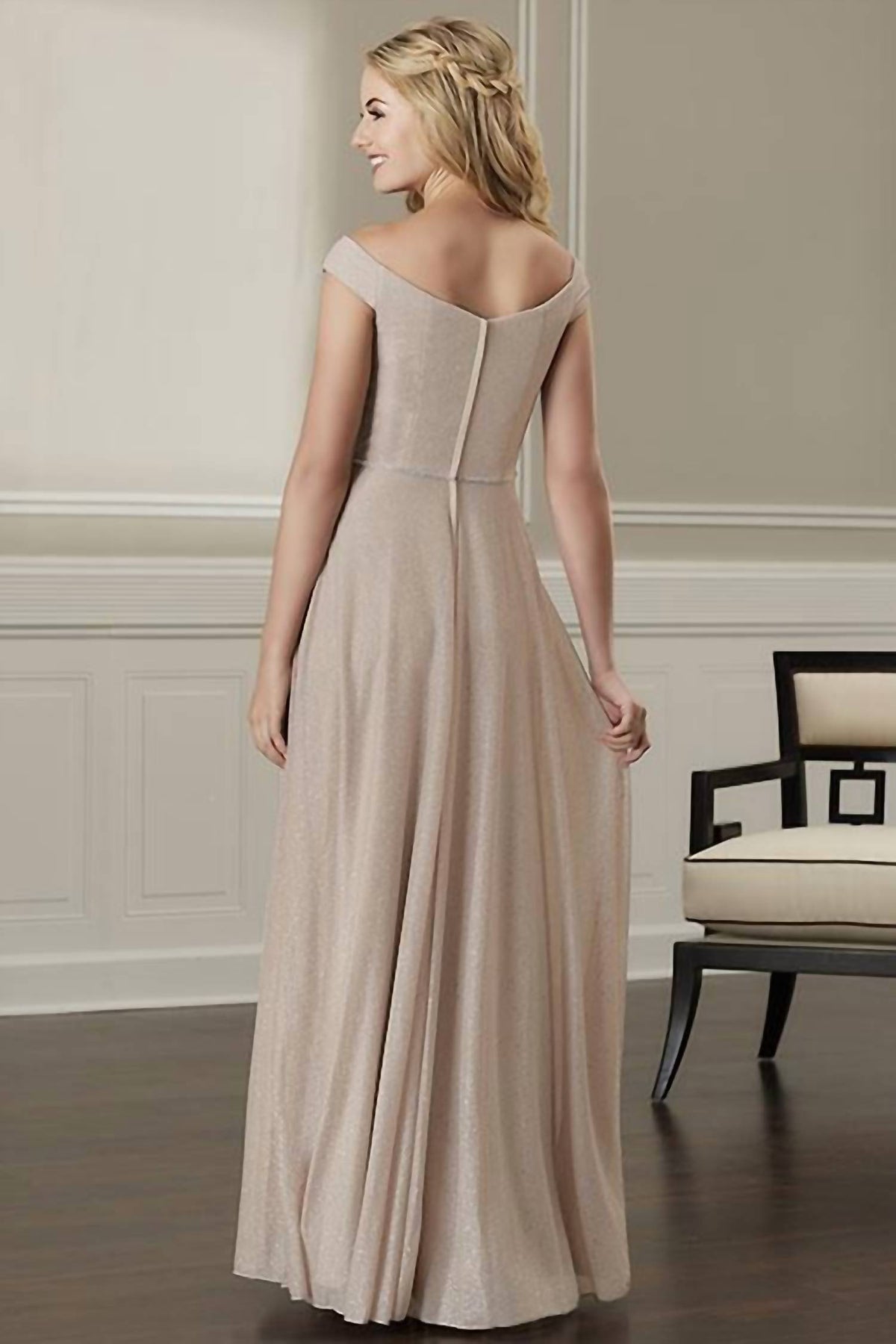 Sparkle Net Gown