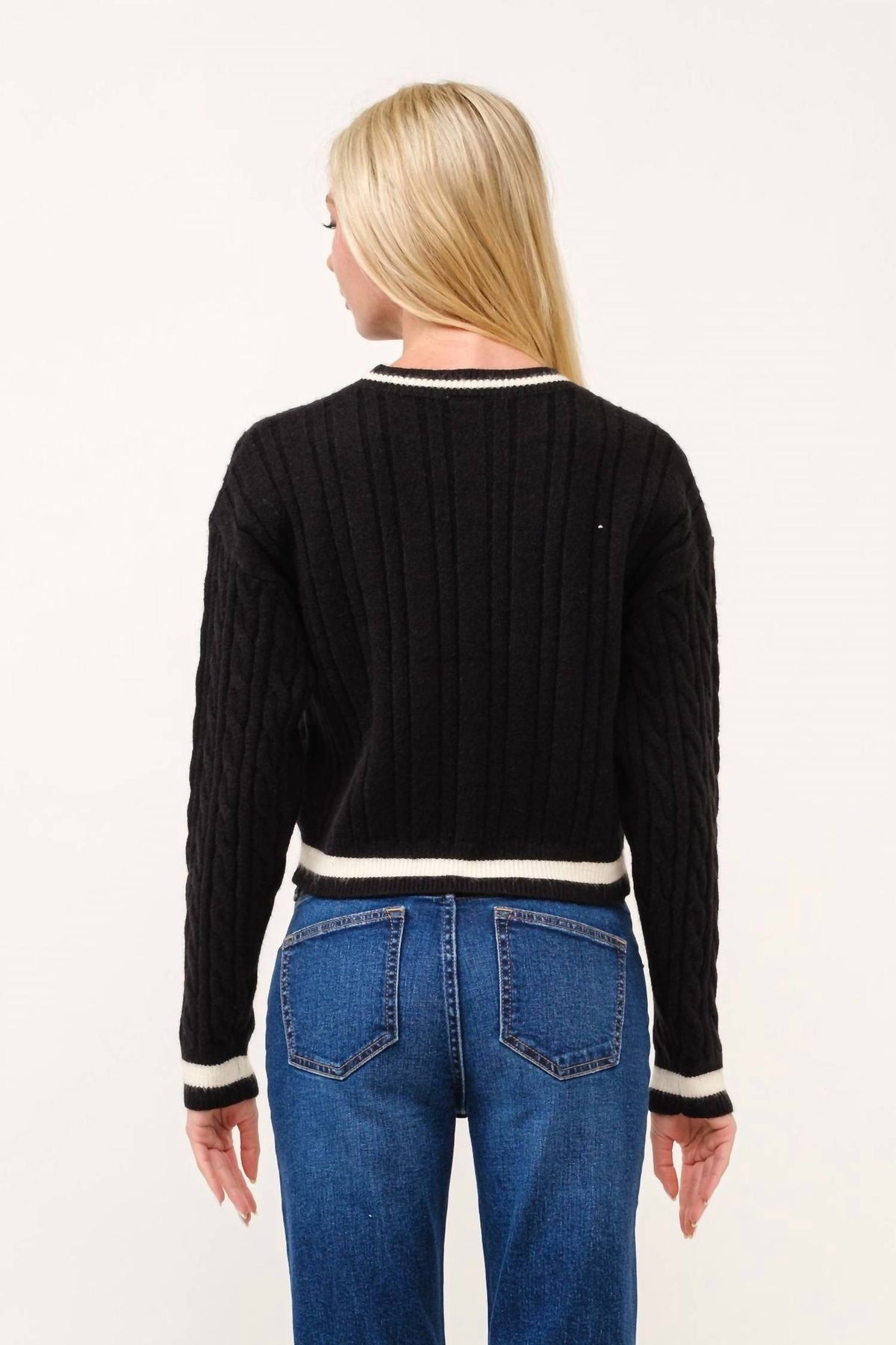 Houston Cropped Sweater