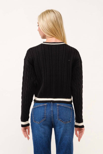 Houston Cropped Sweater