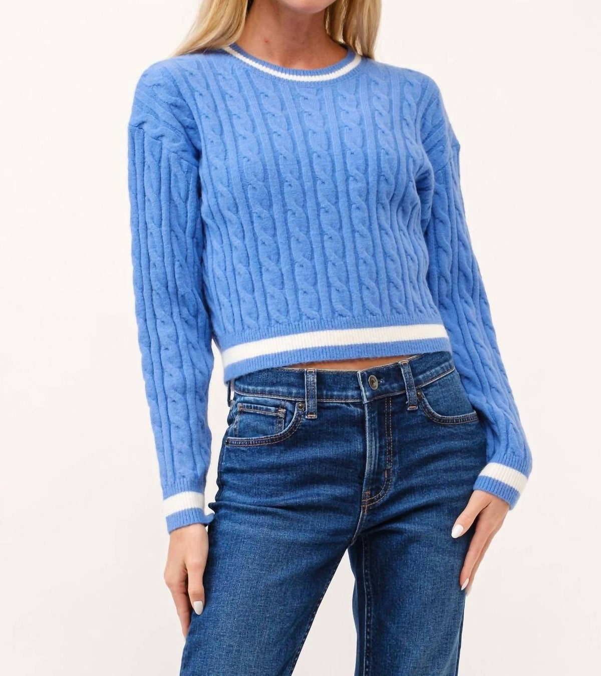 Houston Cropped Sweater