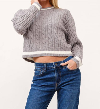 Houston Cropped Sweater