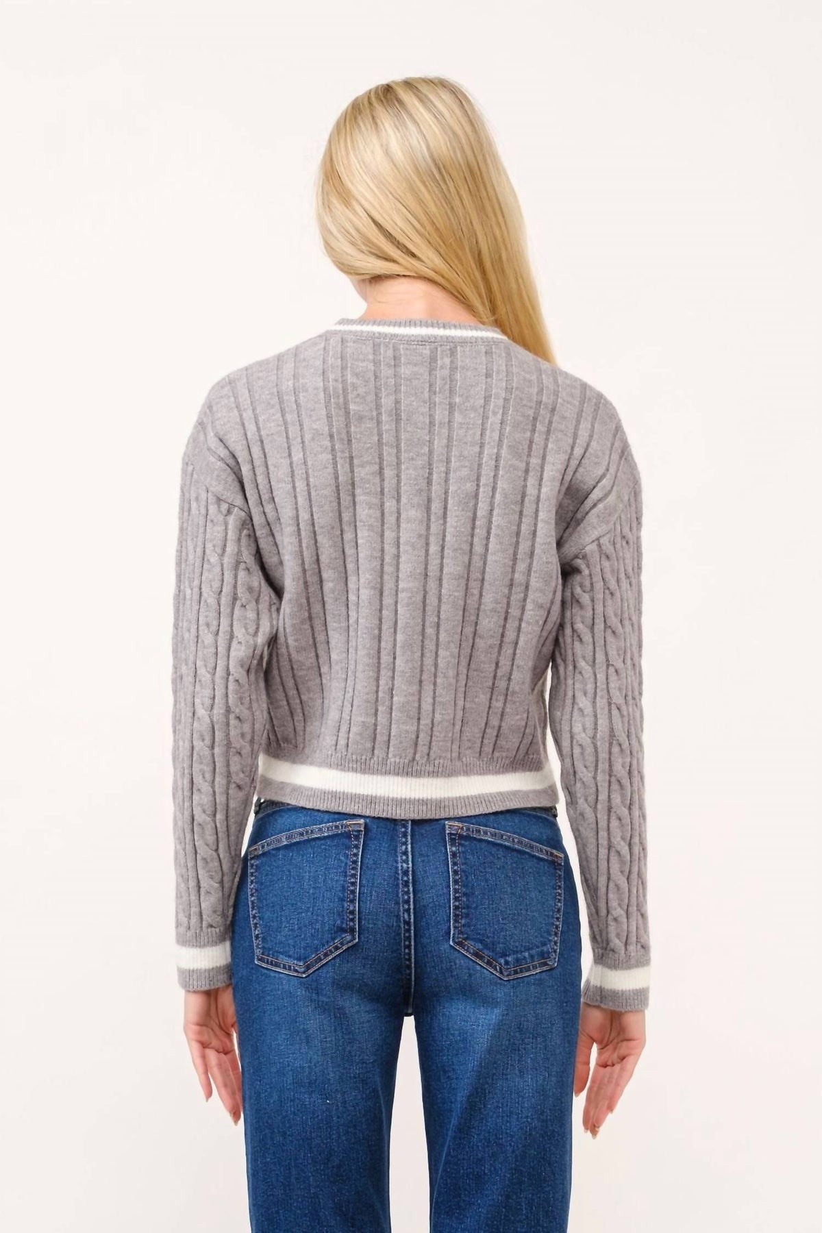 Houston Cropped Sweater