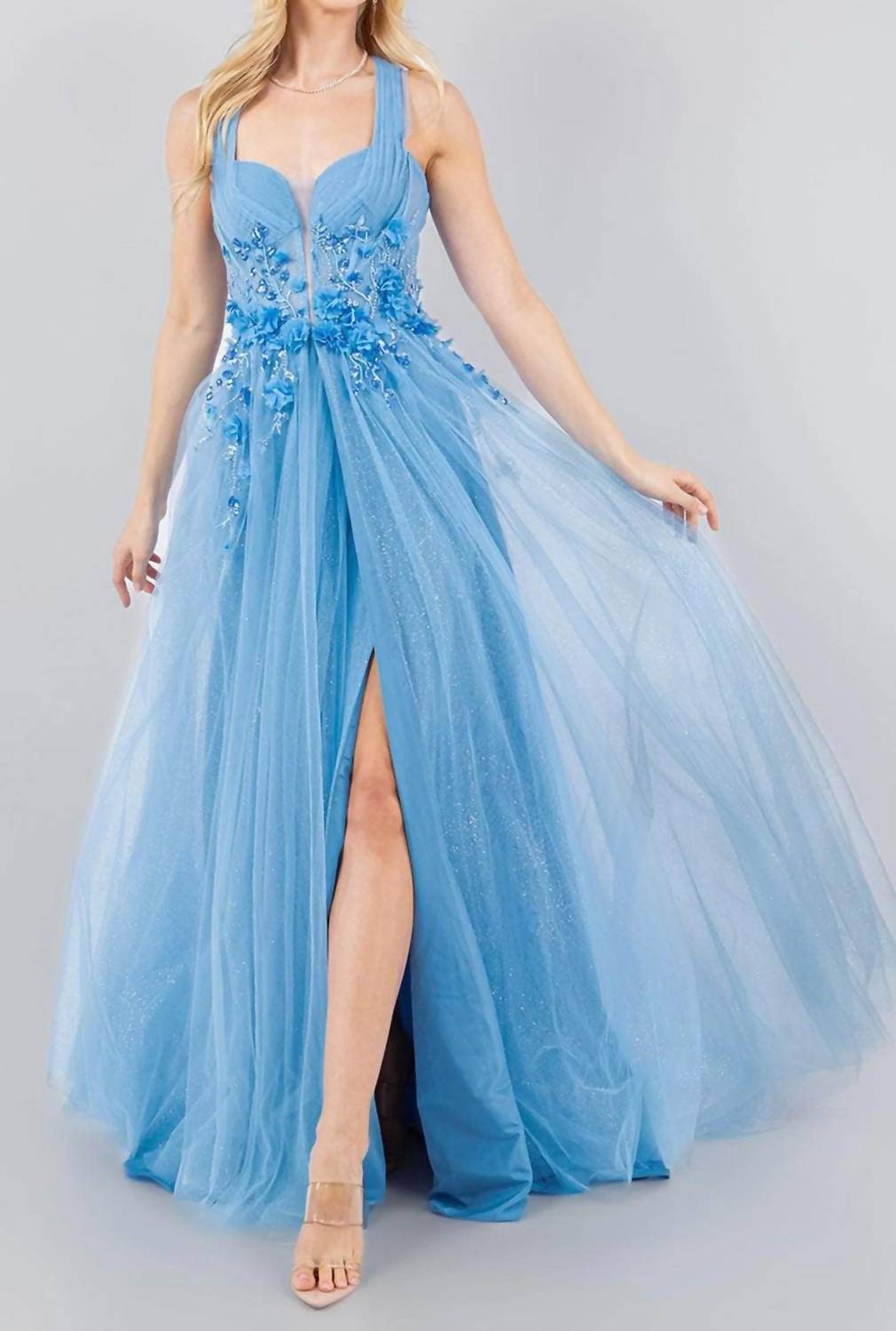 Halter Prom Maxi Dress