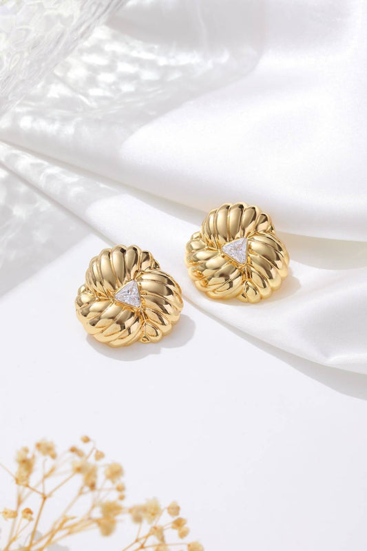 Women's Clover Stud Earrings