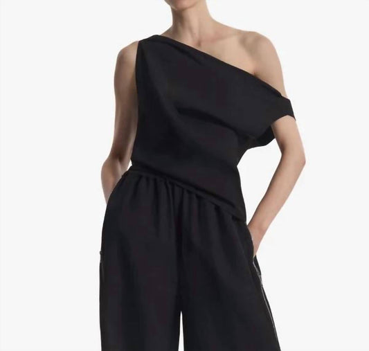 Draped Back Top
