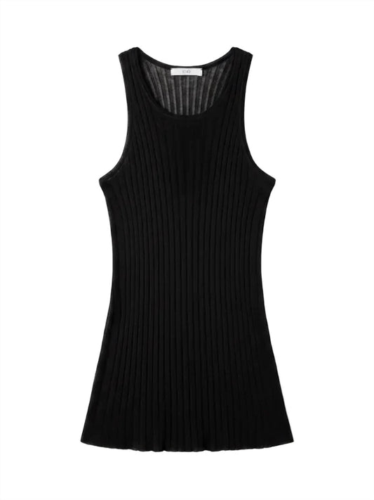 Women's Mixed Rib Tank Top