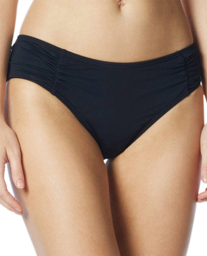 Side Shirred Bikini Bottom