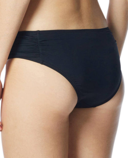 Side Shirred Bikini Bottom