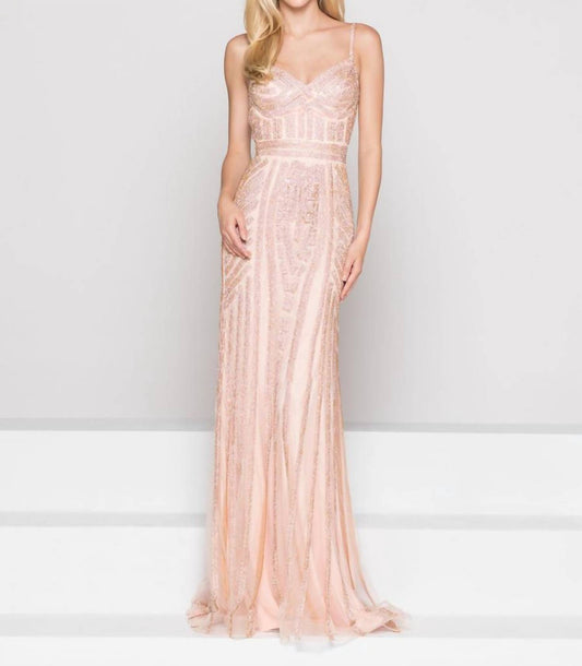 Sweetheart Neck Sleeveless Prom Gown