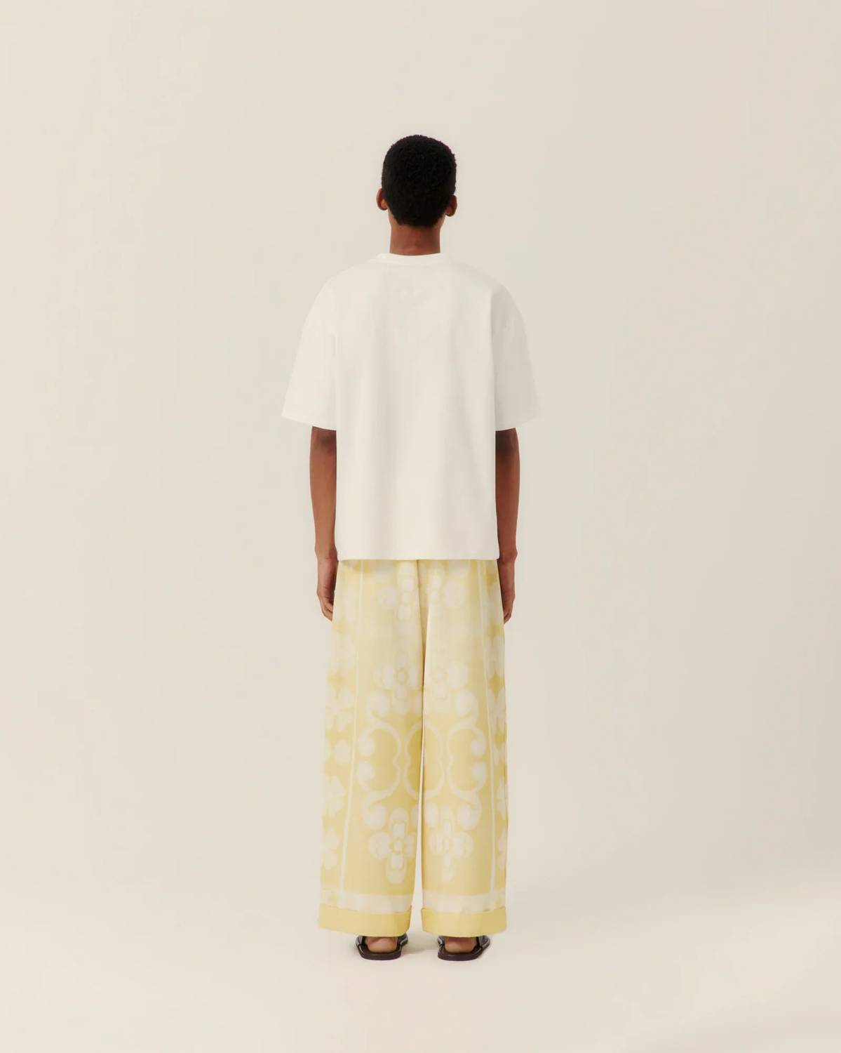 Flower Embroidered Tee