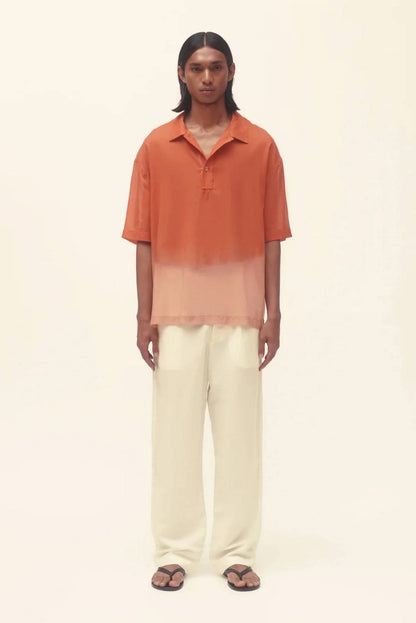 Ombré Half Placket Shirt